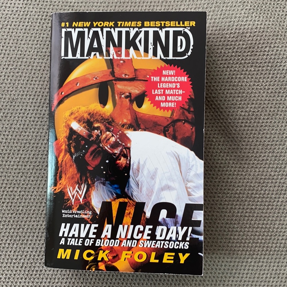 Mankind Wwe have a nice day book